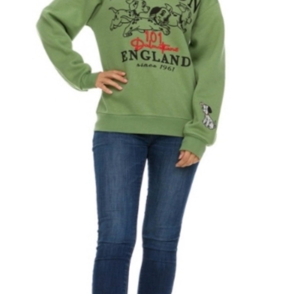Disney Green 101 Dalmatians Sweatshirt
